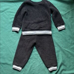 Garanimals Black Textured Kids Outfit